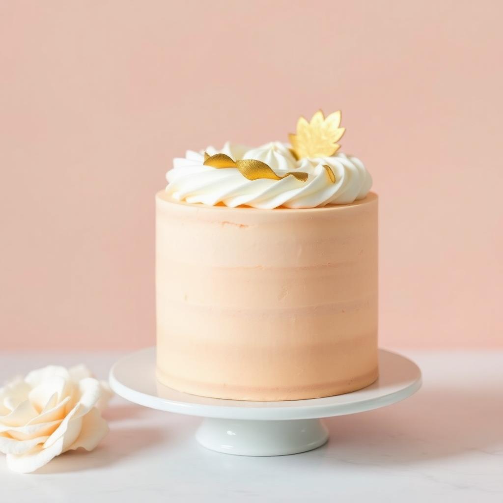 Peach & gold